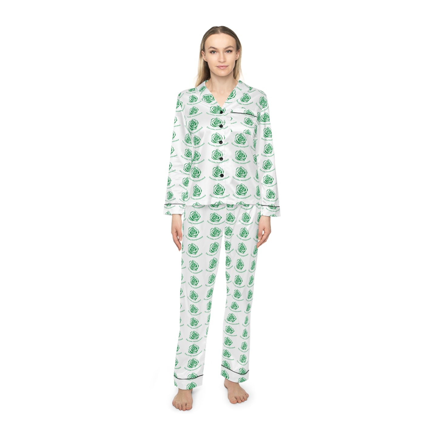 Links Women's Satin Pajamas
