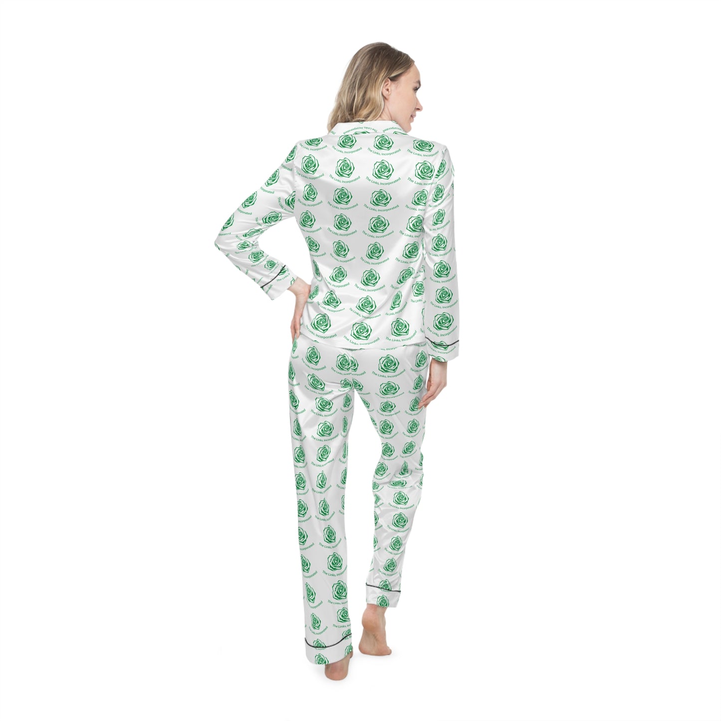 Links Women's Satin Pajamas
