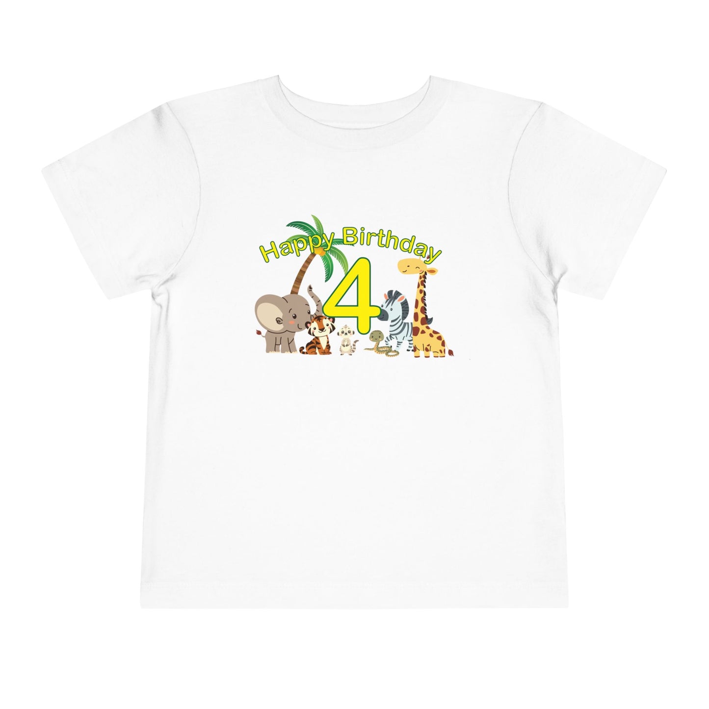 Safari Birthday Toddler T Shirt
