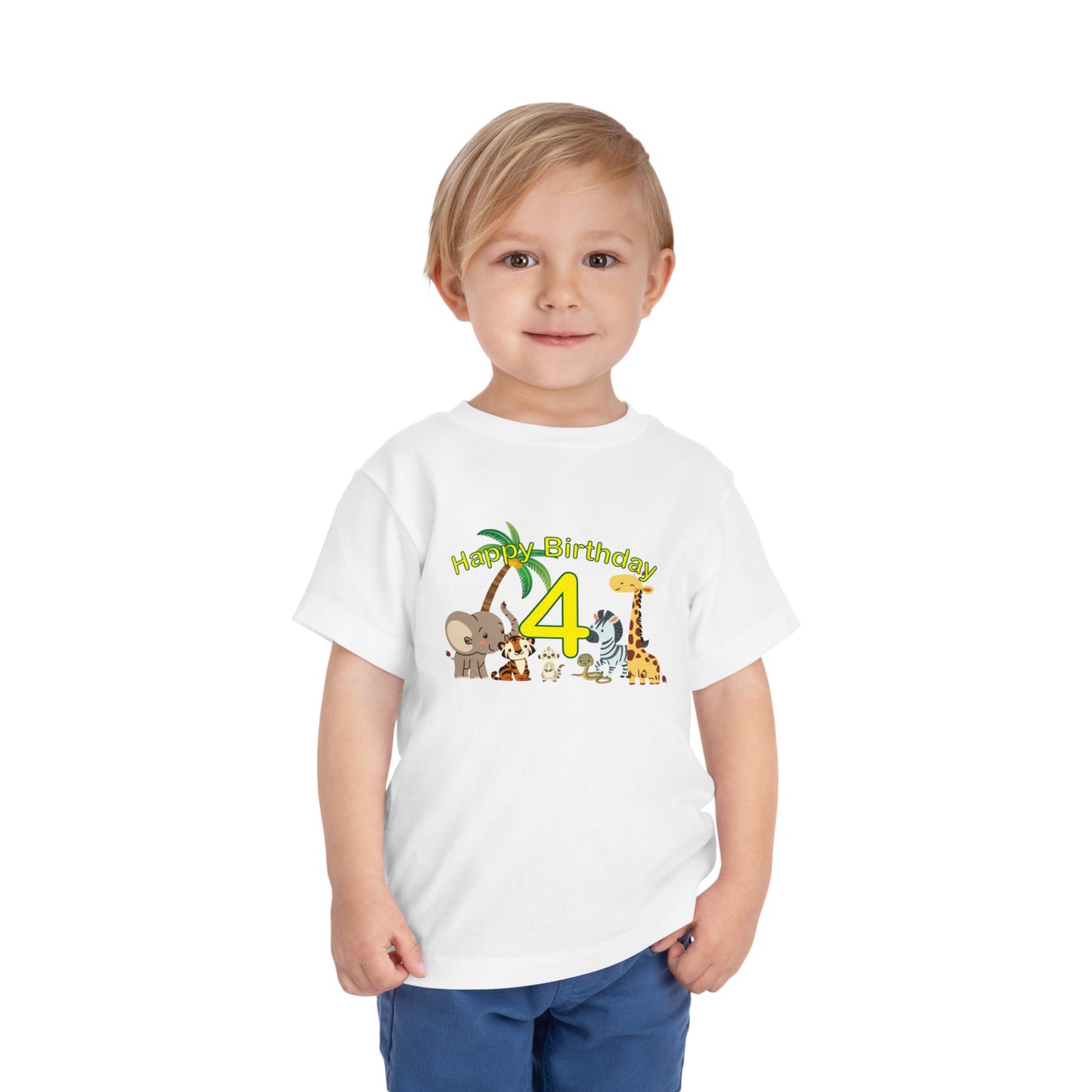 Safari Birthday Toddler T Shirt