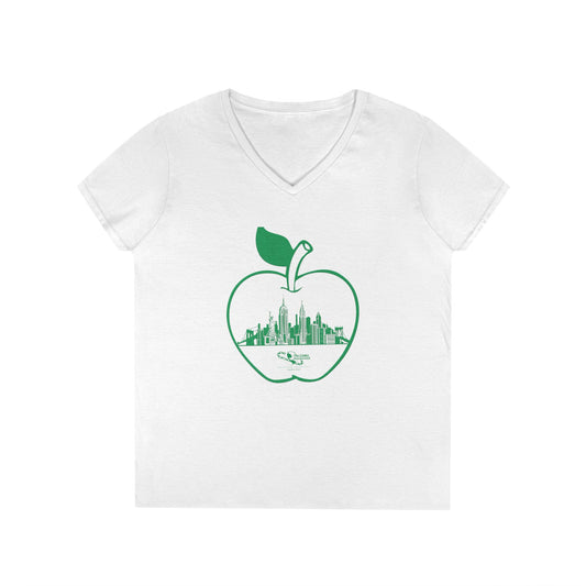 Links Big Apple Women's V-Neck T-shirt
