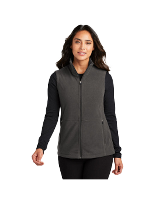 Women's  Micro Fleece Vest w/  left chest embroidery